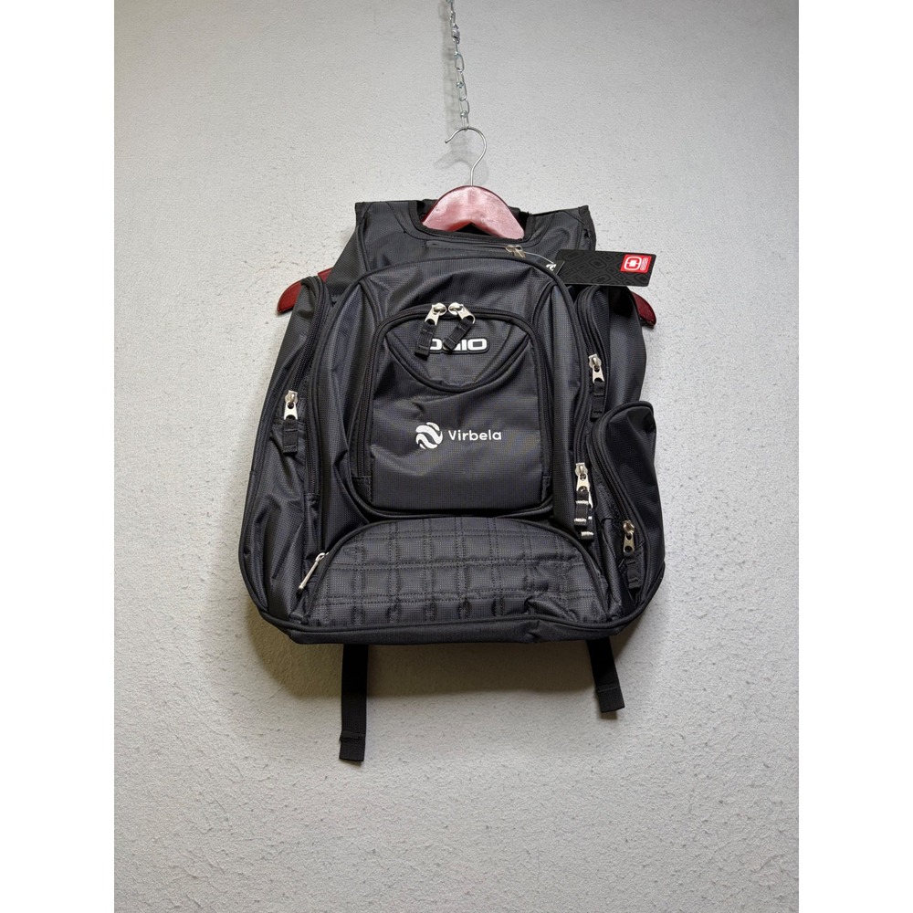 OGIO Backpack Unisex OS Black Metro Virbela Laptop Bag Audio Pocket Tech Travel